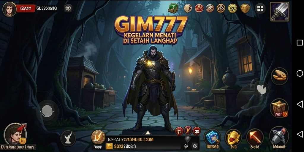 GIM777 menunjukkan gameplay Horror yang intens dan menakutkan.