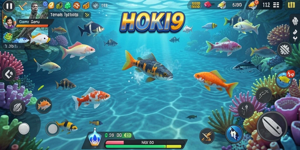 Gameplay seru dengan menembak berbagai ikan di lautan.
