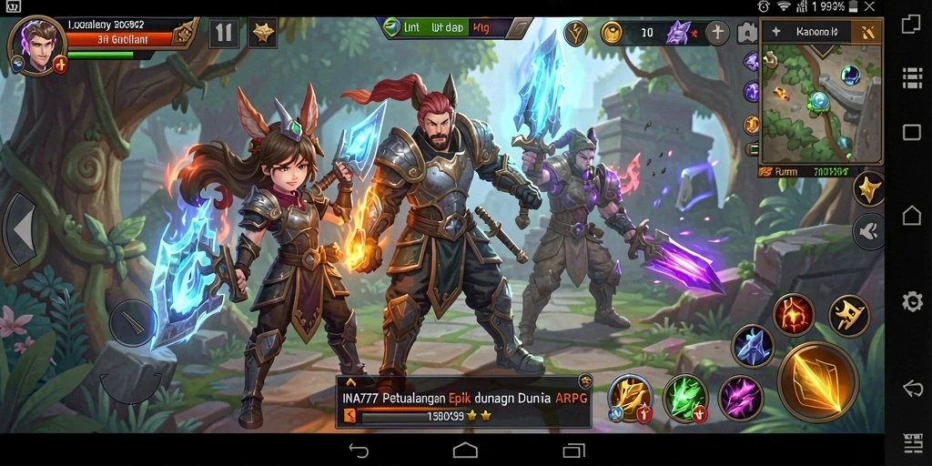 Tangkapan layar INA777 menampilkan aksi pertarungan yang menarik dalam dunia ARPG.