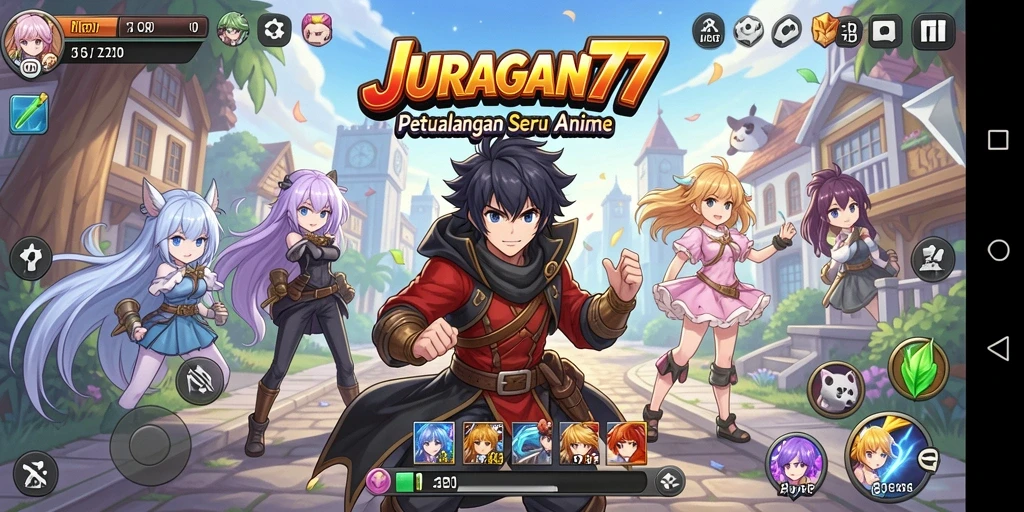 Gameplay menarik dalam JURAGAN77 yang memikat pemain Anime.