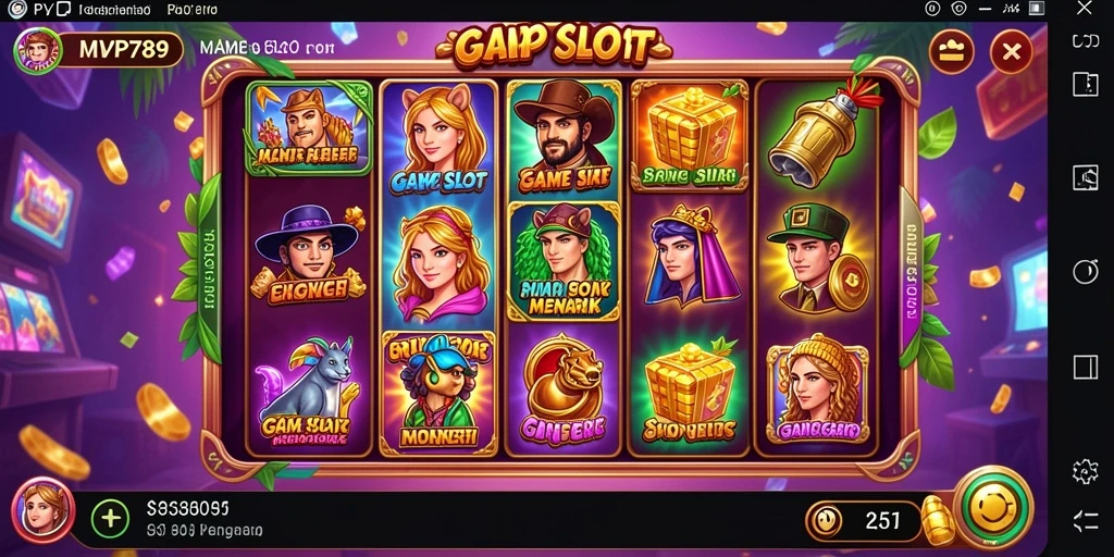 Gameplay seru dari MVP789 yang menampilkan keseruan bermain slot.