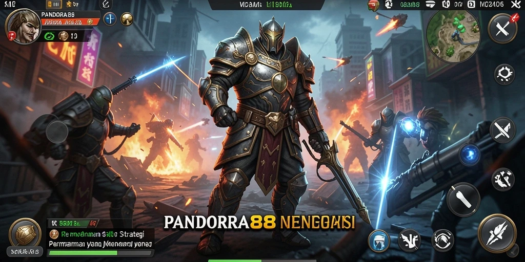 Tampilan gameplay seru dalam PANDORA88 yang penuh strategi.