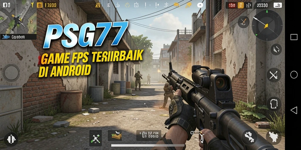 Tampilan gameplay menegangkan di PSG77 dengan aksi tembak-menembak yang seru.