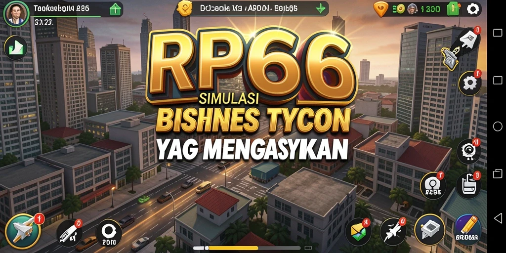 Tampilan gameplay <strong>RP66</strong> yang menarik dengan elemen Tycoon yang mendebarkan.